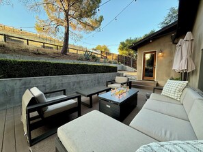 Maison, plusieurs lits, patio, vue jardin (Filbert Reserve) | Terrasse/Patio