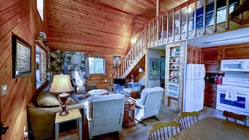 Télévision, cheminée