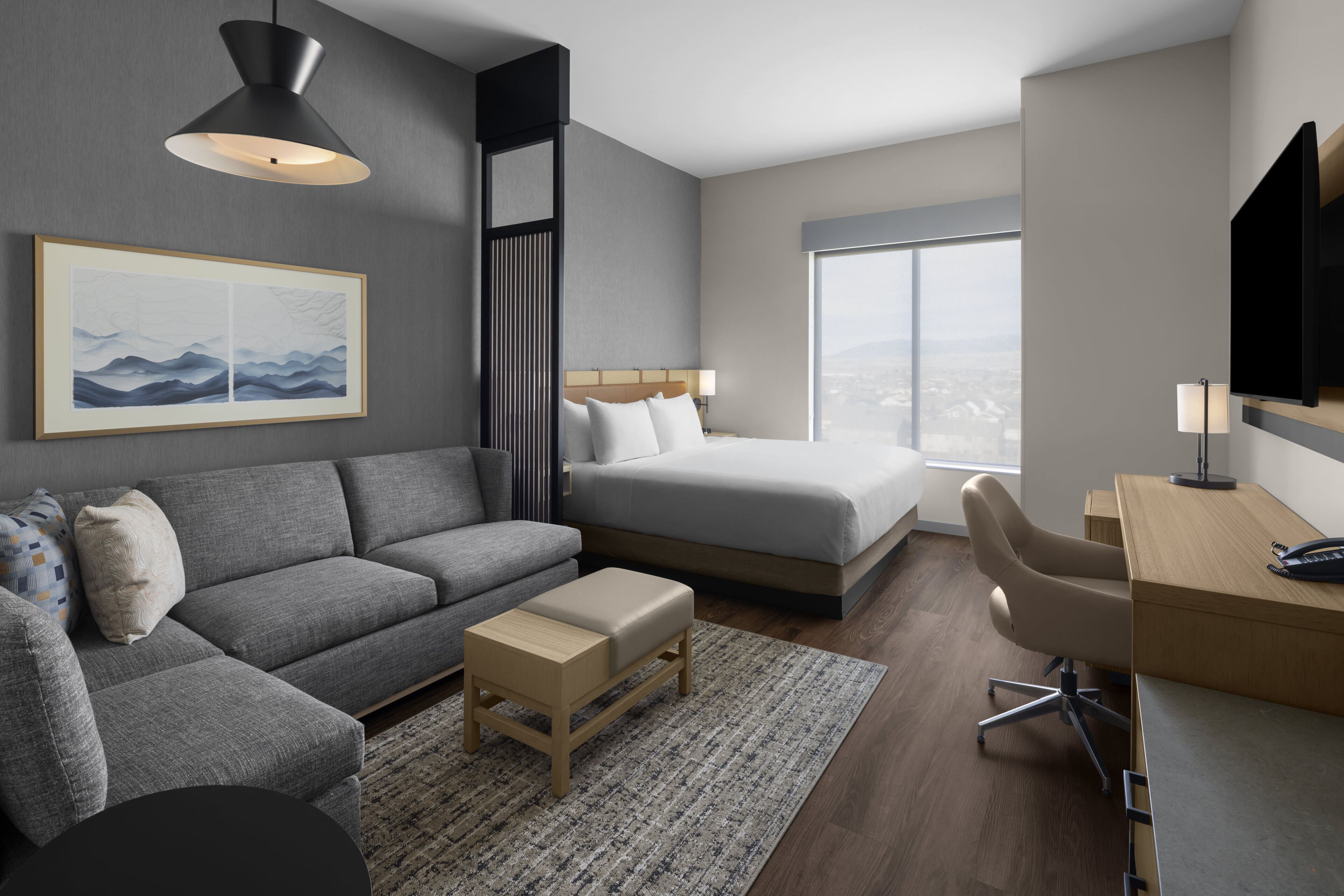 Basic Room, 1 King Bed with Sofa bed | Premium bedding, down duvets, in-room safe, desk