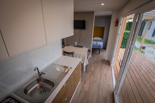 Mobile Home | Private kitchen - Mobile Home in der Alba Village Residenz (Alba)