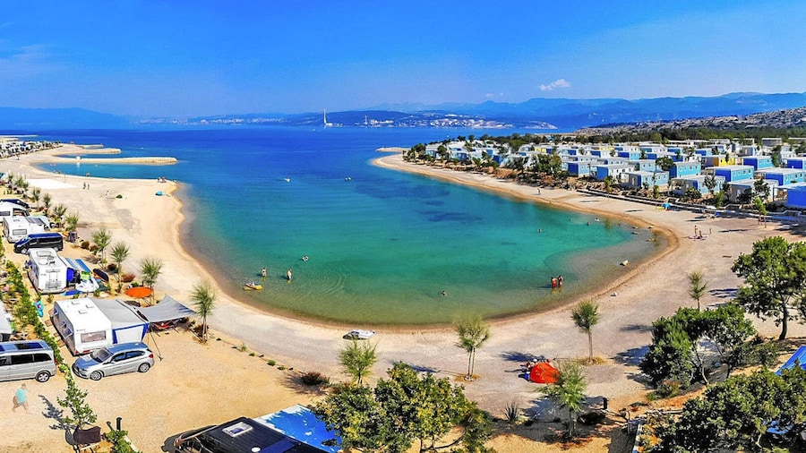 Mobile Home in Omisalj by Pusca Bay Beach