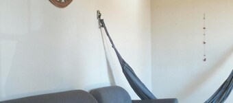 House of the Mango Trees in the main square in São Gonçalo do Rio das Pedras