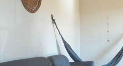 House of the Mango Trees in the main square in São Gonçalo do Rio das Pedras