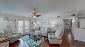 Condo, Multiple Beds, Balcony, Garden View (Colony Club C5) | Living area | 42-inch flat-screen TV with digital channels