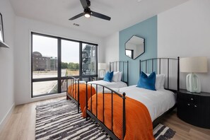 4 bedrooms, iron/ironing board, travel cot, free WiFi