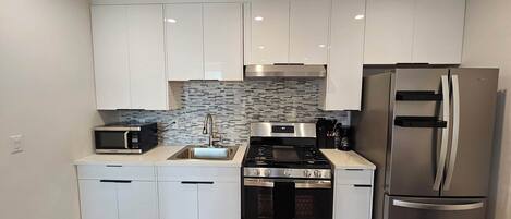Microwave, oven, stovetop