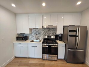 Microwave, oven, stovetop