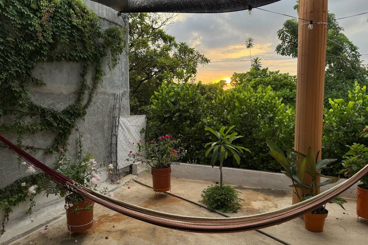 Habitación doble, vistas al patio | Wifi gratis