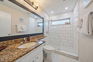 Shower, towels
