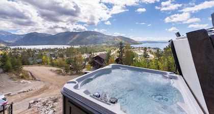 Stunning Unobstructed Views, Hot Tub, In-Town