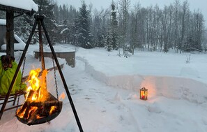 Enceinte de l’hébergement