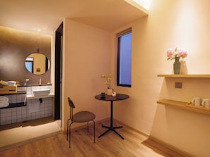 Quarto duplo sênior | Área de estar