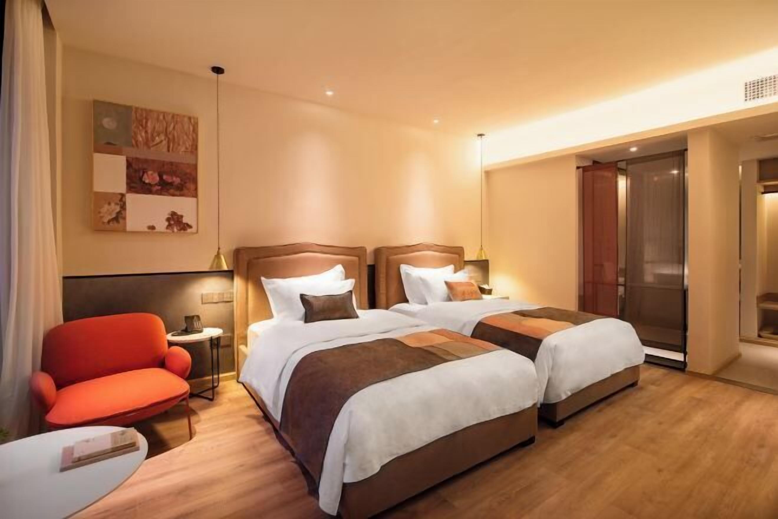 Couette en duvet, espace de travail pour ordinateurs portables