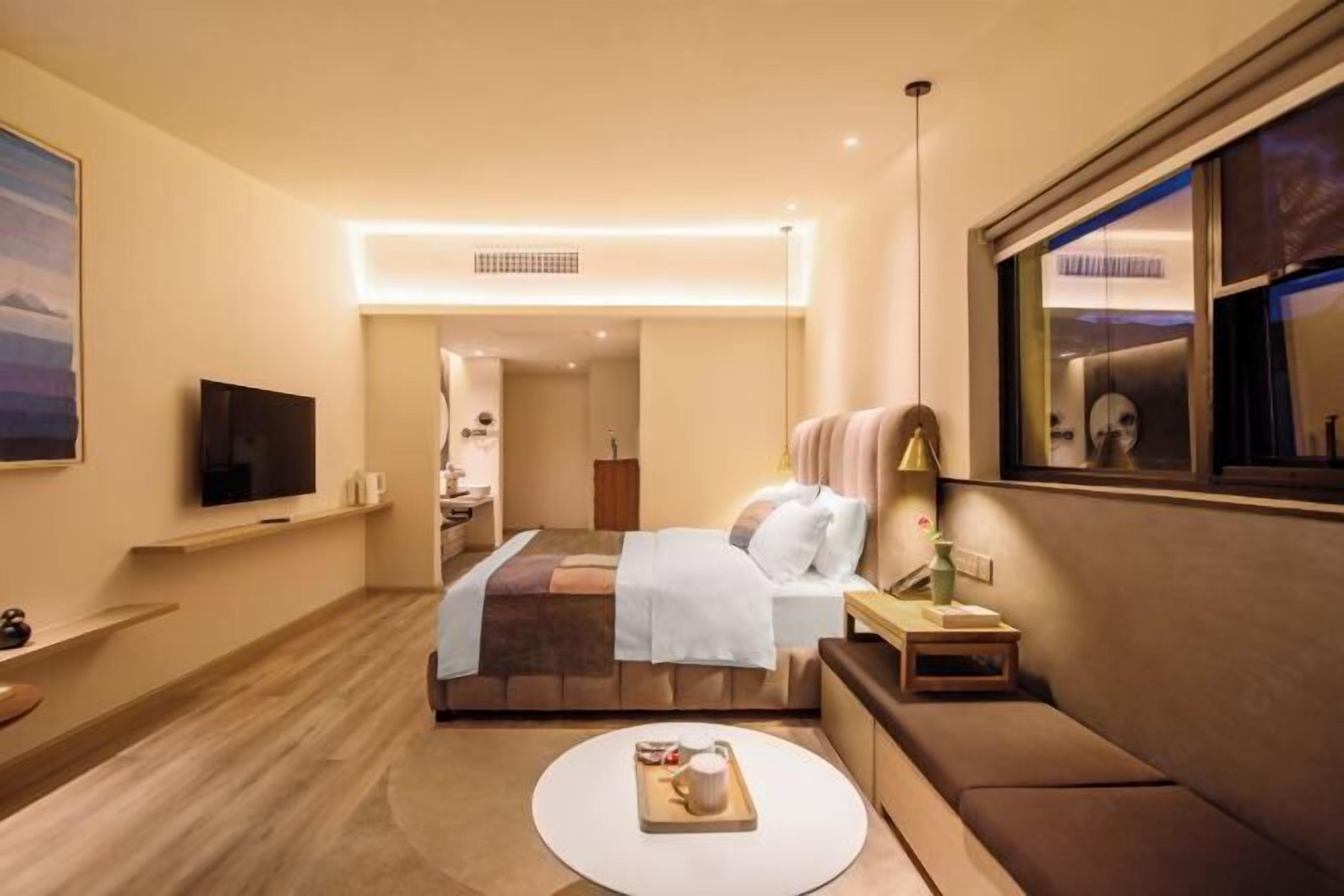 Couette en duvet, espace de travail pour ordinateurs portables