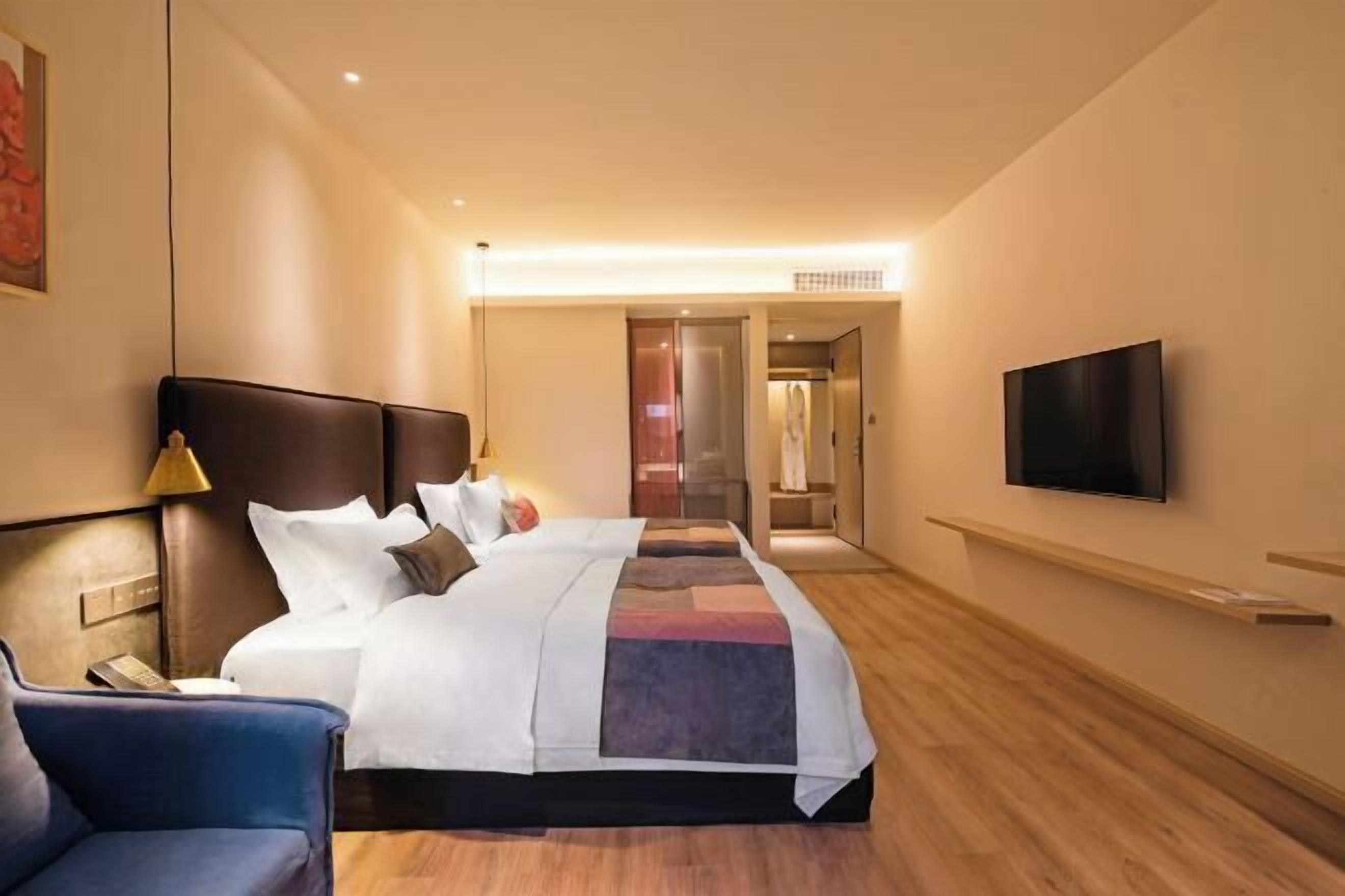 Couette en duvet, espace de travail pour ordinateurs portables