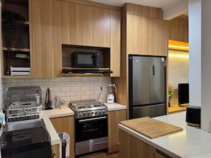 Microwave, oven, stovetop