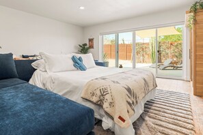 4 habitaciones, cuna de viaje, wifi gratis y ropa de cama