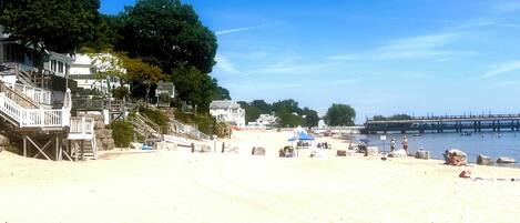 Sun loungers, beach towels