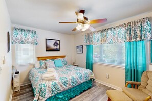 Iron/ironing board, internet, bed sheets, wheelchair access