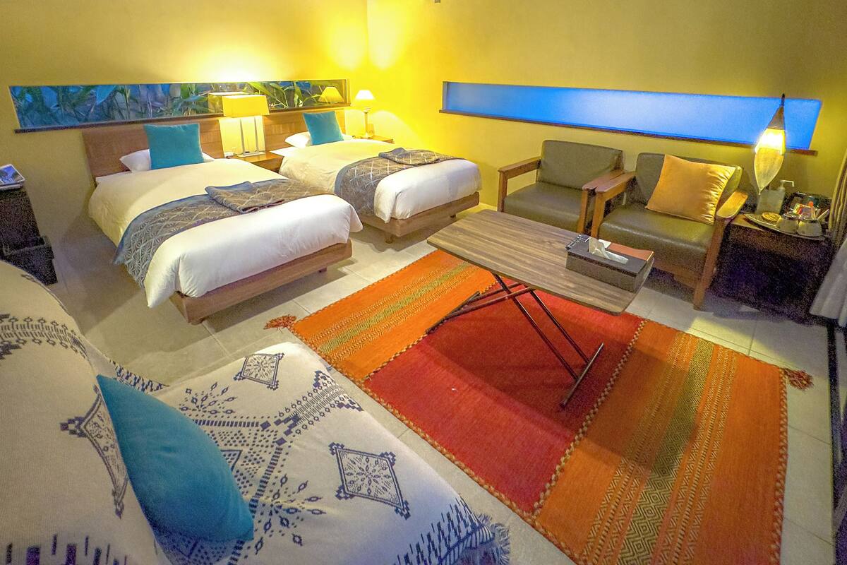 Twin Room, 2 Twin Beds, Balcony, Ocean View | Premium bedding, blackout drapes, iron/ironing board, free WiFi