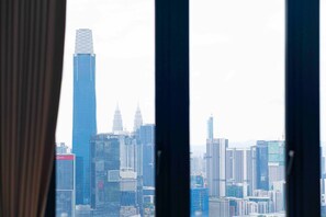 Apartemen Superior, 3 kamar tidur, balkon, pemandangan kota | Pemandangan dari kamar