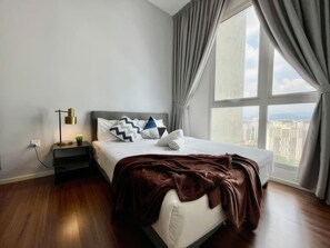 Superior Apartment, 3 Bedrooms, Balcony, City View | View from room