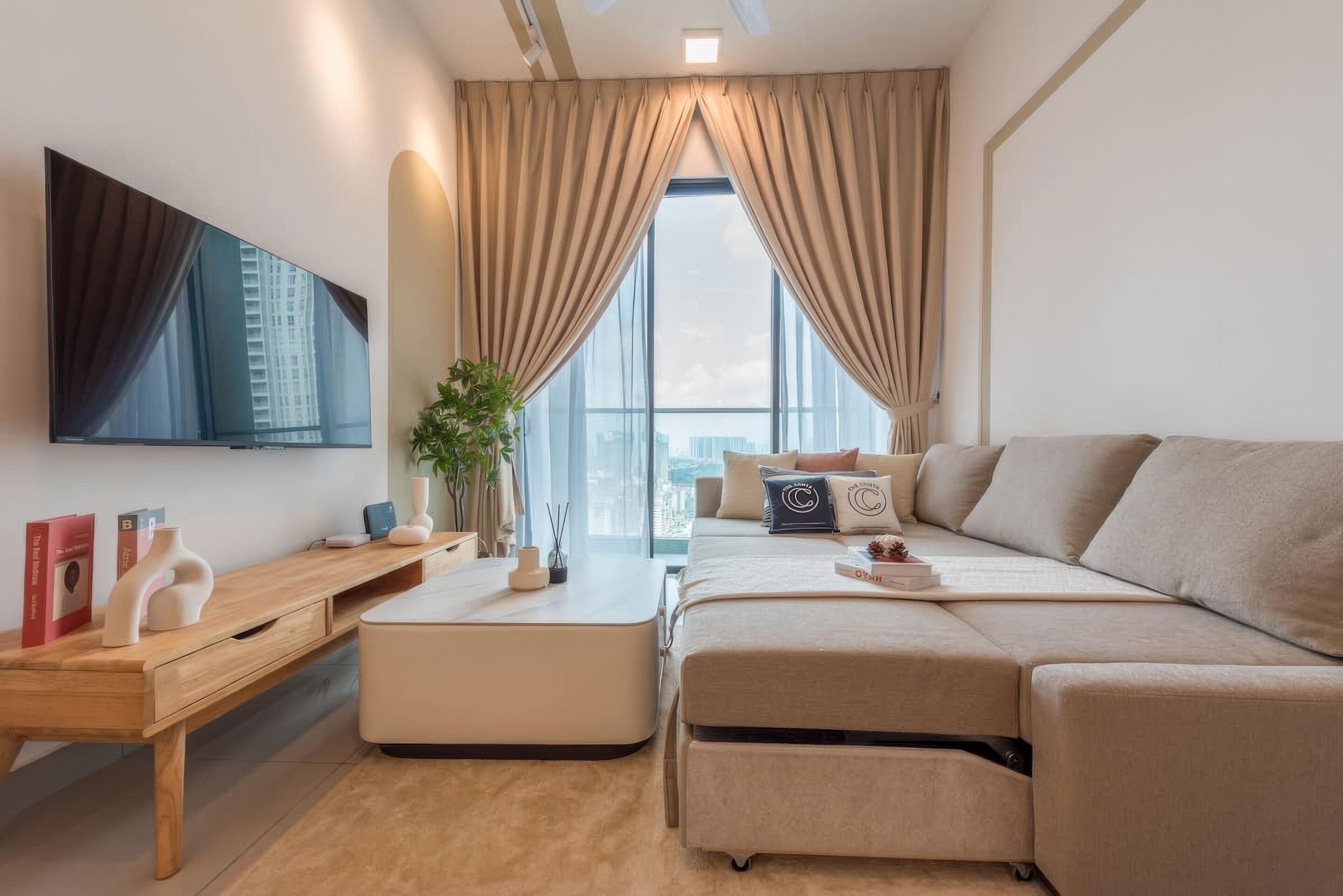 Superior Apartment, 3 Bedrooms, Balcony, City View | View from room