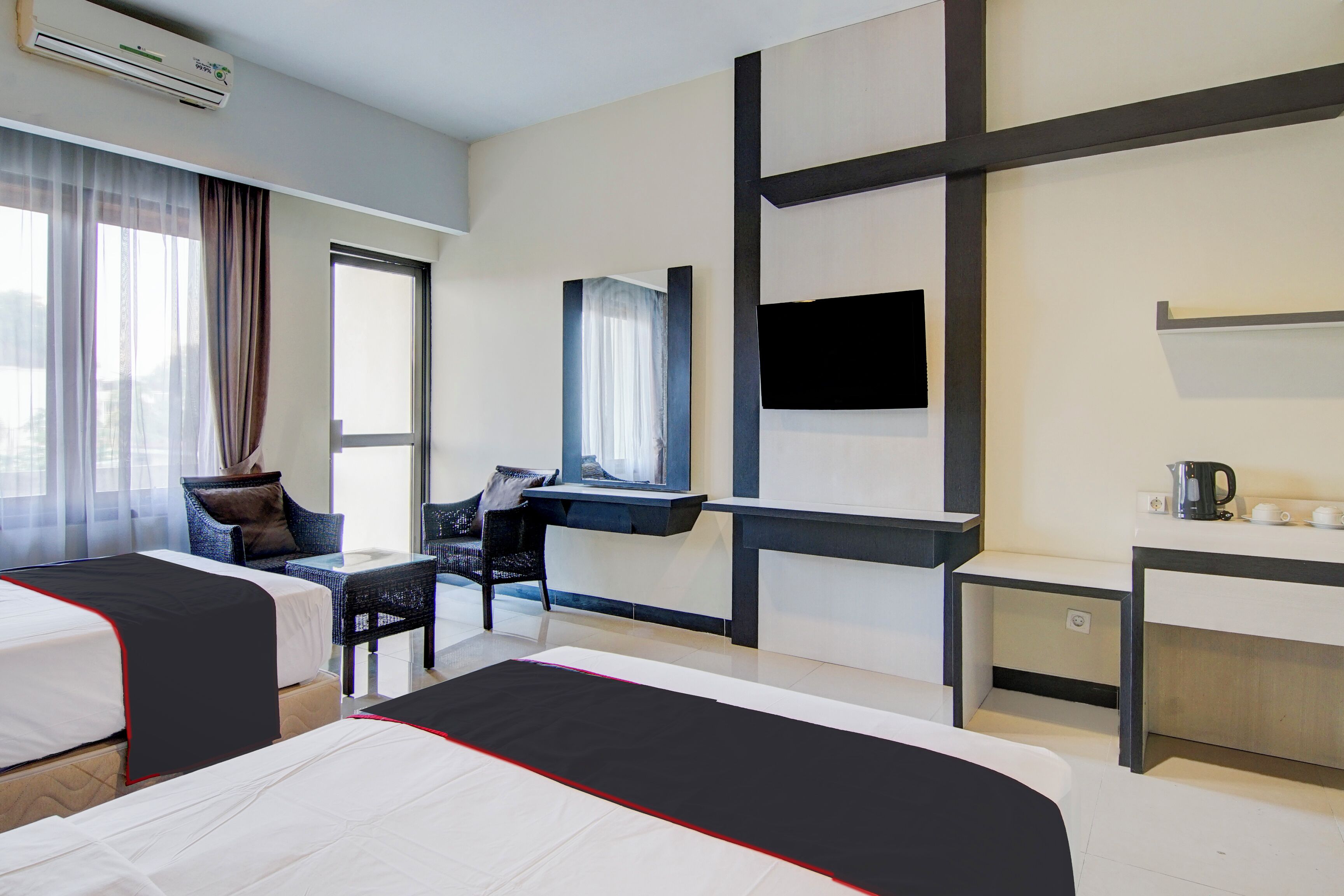 Gratis wi-fi och sängkläder