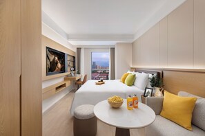Premium bedding, down duvets, in-room safe, desk - Citadines Jiangbei Wondercity Nanjing (Nanjing)