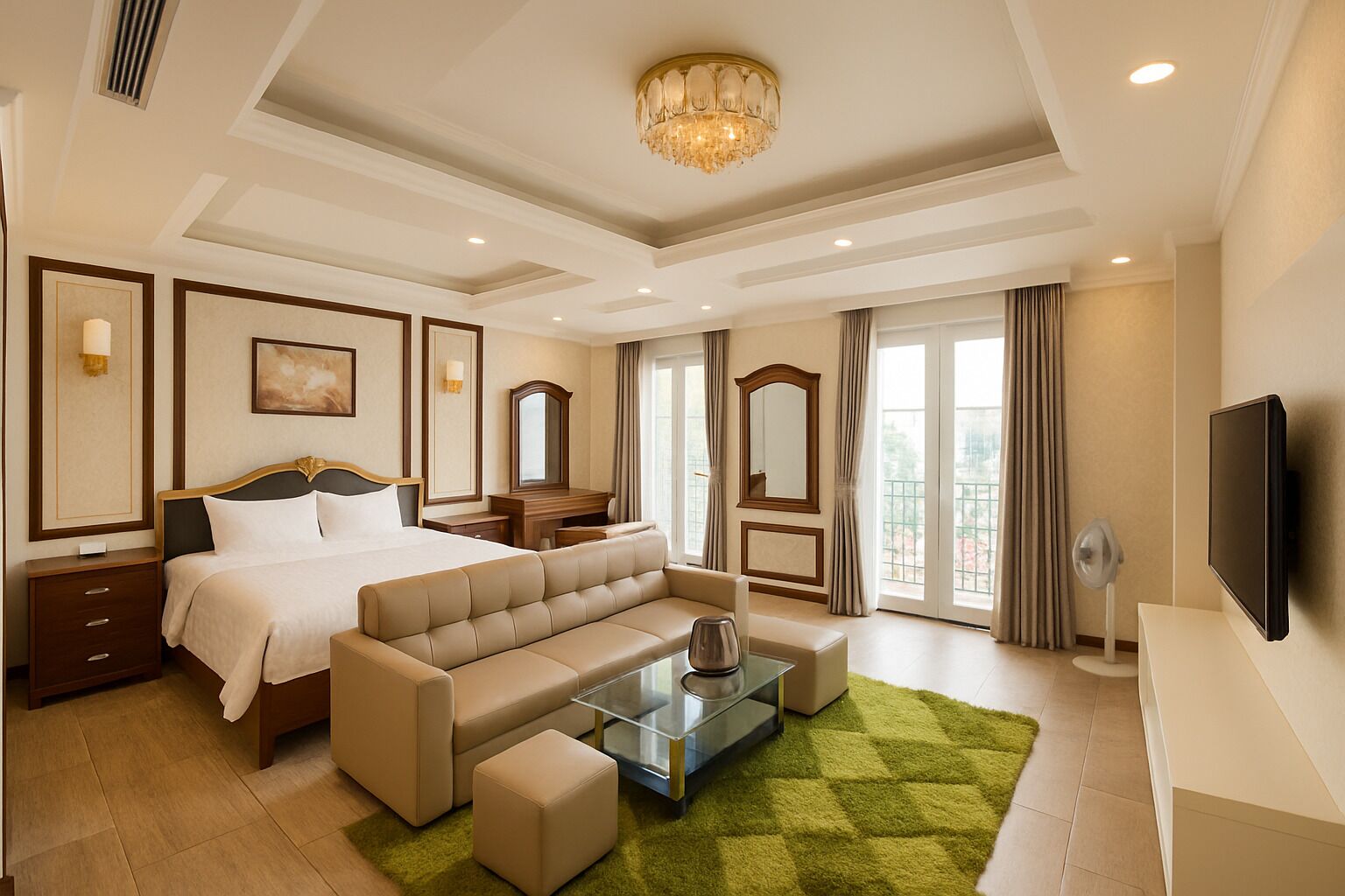 Superior Suite | Iron/ironing board, free WiFi, bed sheets