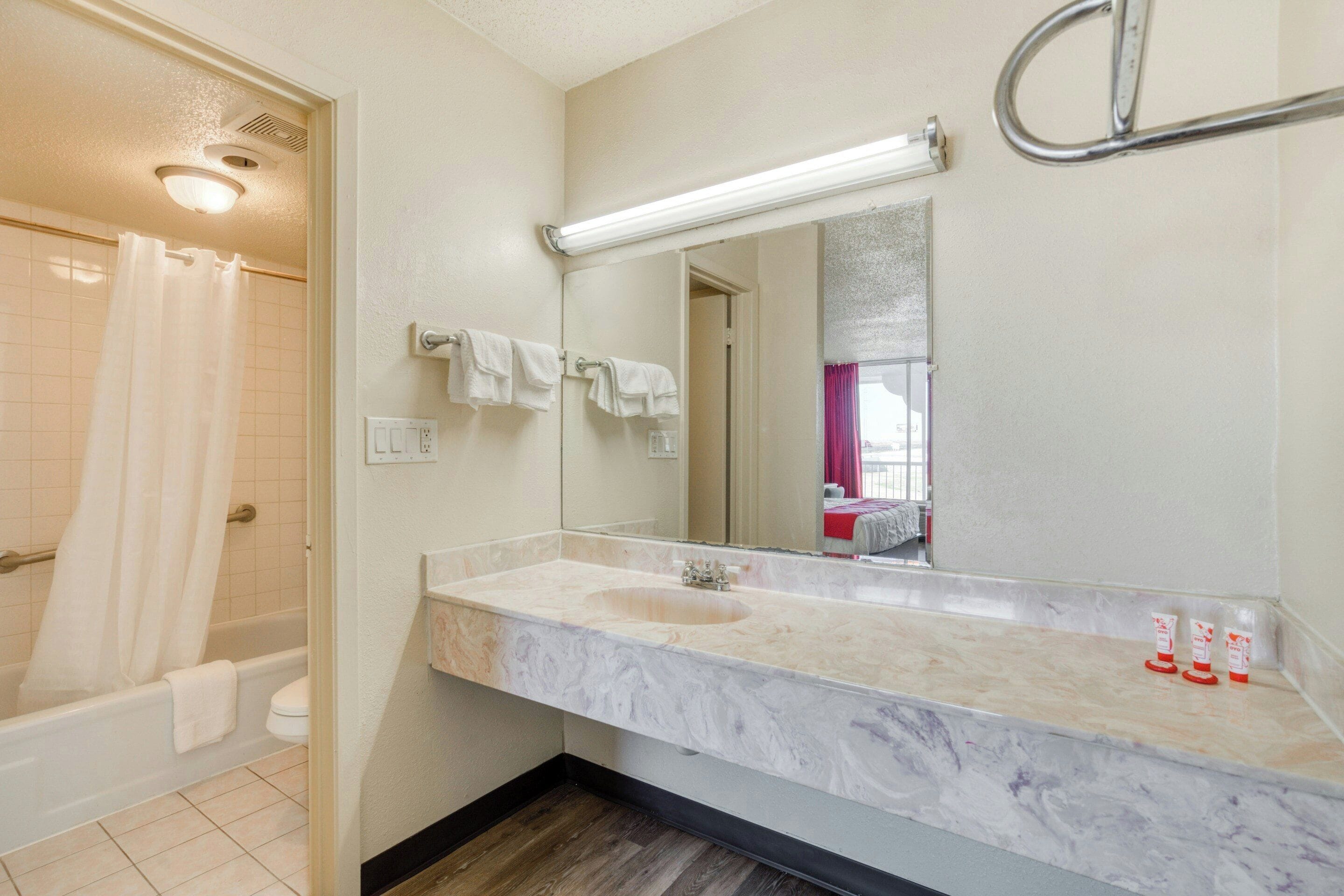 Free toiletries, hair dryer