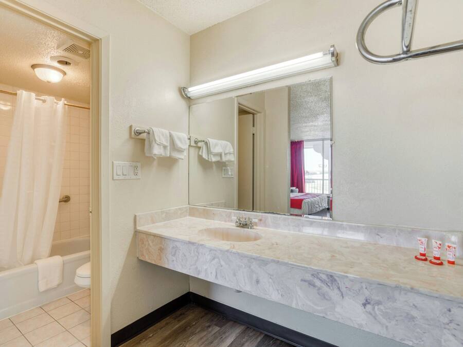 Free toiletries, hair dryer