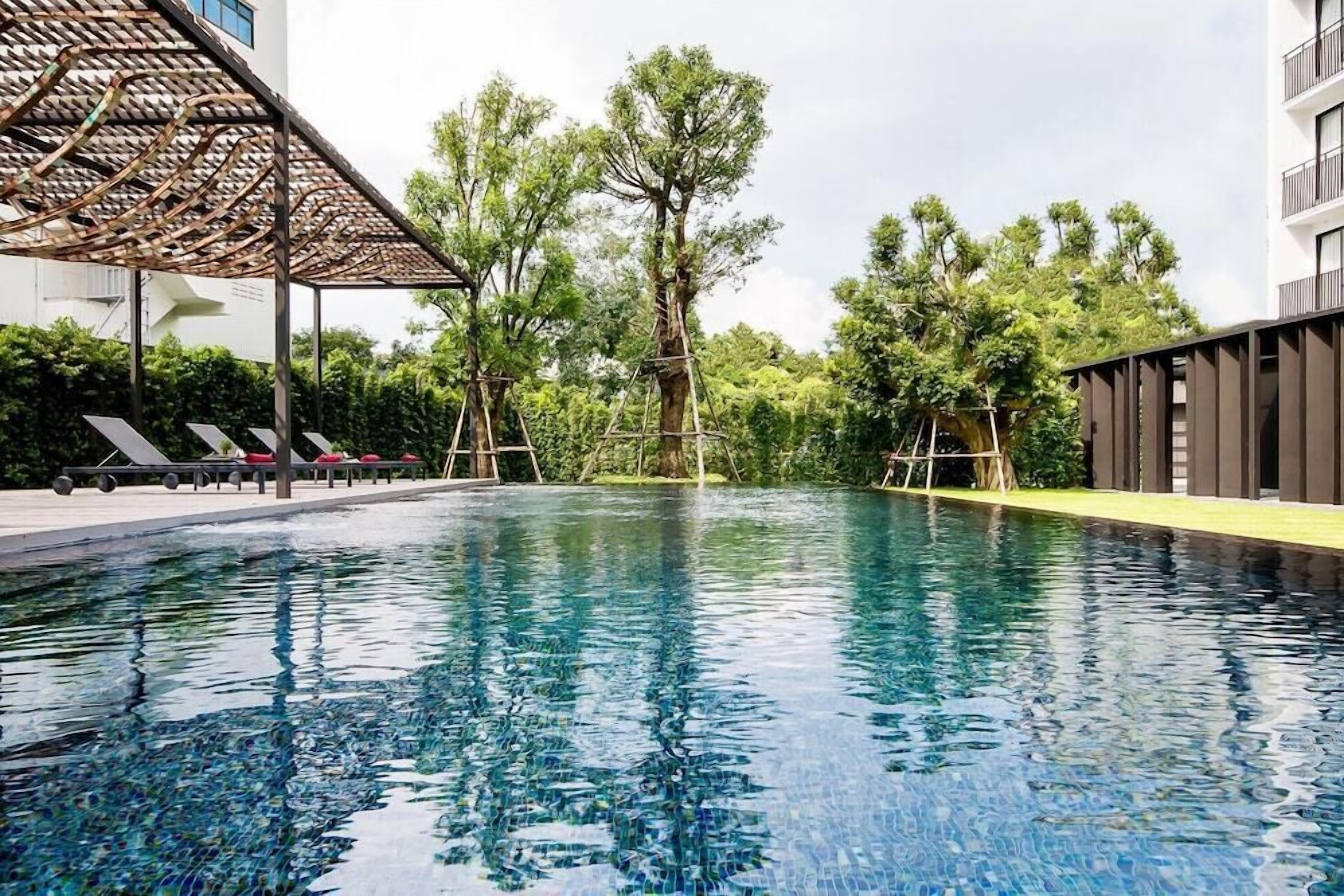 Hồ bơi ngoài trời 