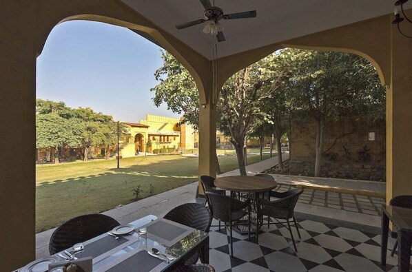 Restauration en plein air