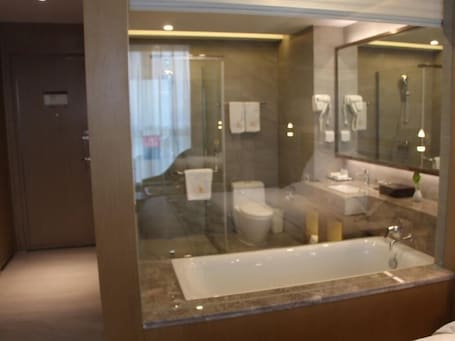 Baño. Greentree Eastern Shaoxing Keqiao Jindizizaicheng Hotel