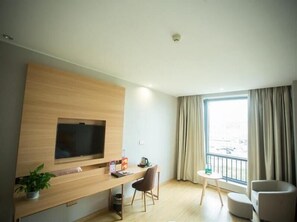 Living area - Greentree Inn Zhoushan Bai Quan Profusion Plaza Express Hotel (Zhoushan)