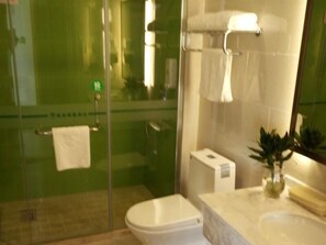 Bathroom - Greentree Inn Lu an Jin an District Bus North Station Express Hotel (Lu'an)