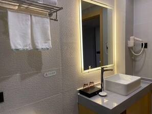 Bathroom - Greentree Inn Changzhou Zouqu Town Tai fu Times Square Zhenzhong Road Express Hotel (Changzhou)