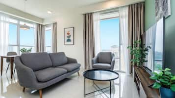 Apartament superior, 2 dormitoris, cuina, vistes a la ciutat | Vista des de l'habitació
