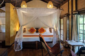Deluxe Double or Twin Room, Balcony, Garden View | In-room safe, desk, free WiFi