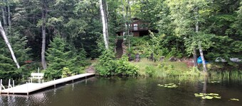 Northwoods Cabin Escape – Scenic Harrison Hills Views & Lakeside Firepit
