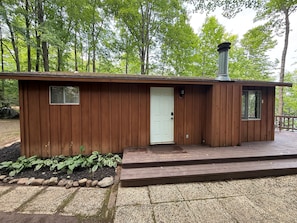 Exterior detail - Northwoods Cabin Escape – Scenic Harrison Hills Views & Lakeside Firepit (Gleason)