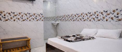 Habitación Deluxe doble | Ropa de cama de alta calidad, wifi gratis, ropa de cama