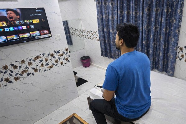 Habitación doble Deluxe | Ropa de cama de alta calidad, wifi gratis y ropa de cama 