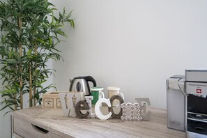 Kaffe och/eller kaffebryggare