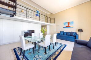 Apartment (1 Bedroom) | Living area