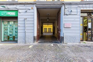 Overnatningsstedets facade