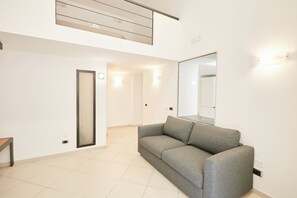 Apartment, 1 Doppelbett und Schlafsofa (2 Bedrooms) | Wohnbereich