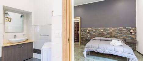 Apartment, 1 Double Bed with Sofa bed (1 Bedroom) | 1 bedroom, laptop workspace, bed sheets