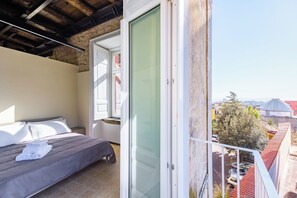 Appartement (2 Bedrooms) | 2 chambres, espace de travail pour ordinateur portable, draps fournis